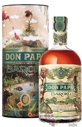 Don Papa art  Baroko ed. Elika Podzimkov  aged Filipinian rum 40% vol.  0.70 l