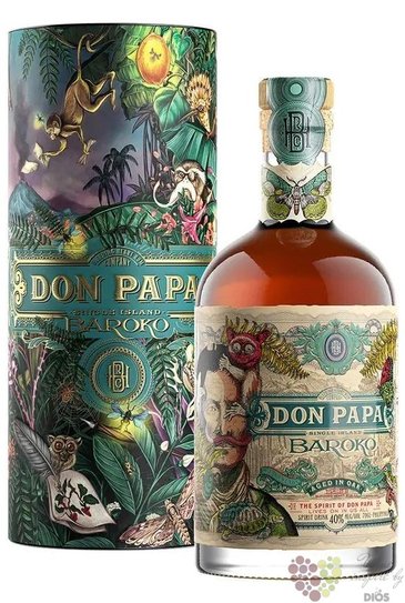 Don Papa  Baroko Eternal Spring  gift box aged Filipinian rum 40% vol.  0.70 l