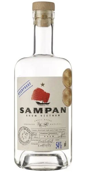 Rum Sampan Blanc OP  54%0.70l