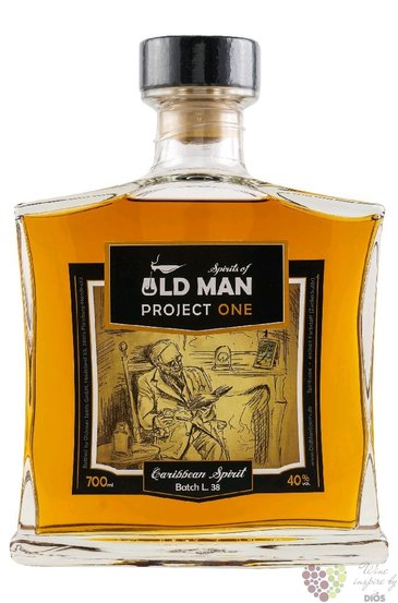 Old Man  Project 1 b.37  aged Caribbean rum 40% vol.    0.70 l