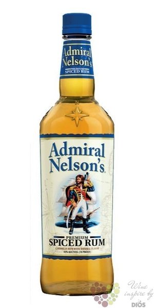 Admiral Nelsons  Spiced  flavored caribbean rum 35% vol.    1.00 l
