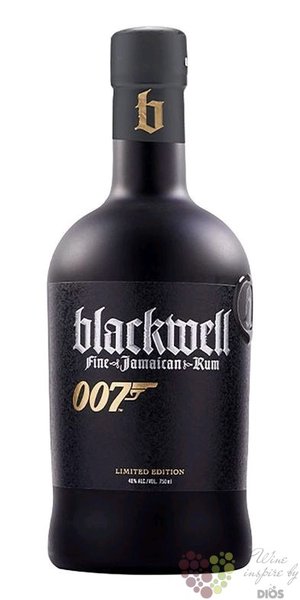 Blackwell  007  aged Jamaican rum 40% vol.   0.70 l
