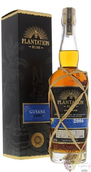 Plantation Single cask 2019  Guyana 2008  aged Caribbean rum 47.1% vol.  0.70 l