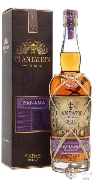 Plantation Vintage edition 2006  Panama Grand Terroir  aged Caribbean rum 41.6% vol.  0.70 l