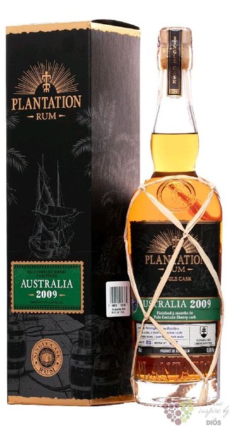Plantation Single cask 2022  Palo Cortado cask 2009  Australian rum 45.4% vol.  0.70 l