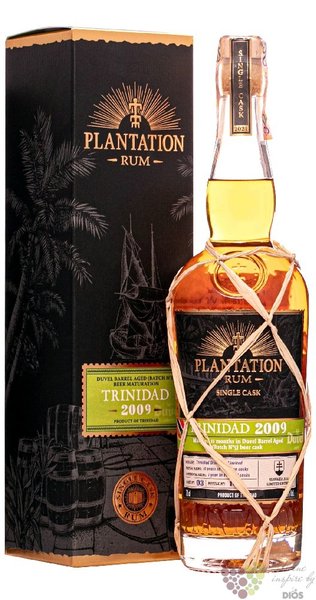 Plantation Single cask 2021  Trinidad Distillers 2009  aged Trinidad rum 45.3% vol.  0.70 l