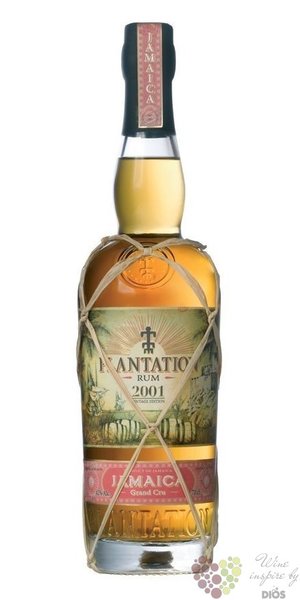 Plantation Vintage edition 2001  Jamaica Grand cru  aged Caribbean rum 42% vol. 0.70 l