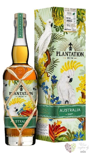 Plantation Single cask 2021  Australia 2007  aged Australian rum 49.3% vol.  0.70 l
