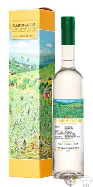 Clairin  Sajous 2019  autentic Haiti rum 56.5% vol.  0.70 l