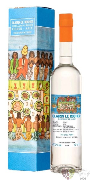 Clairin  le Rocher 2019  autentic Haiti rum 47.2% vol.  0.70 l