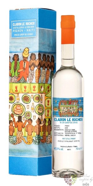 Clairin  le Rocher 2020  autentic Haiti rum 47.2% vol.  0.70 l