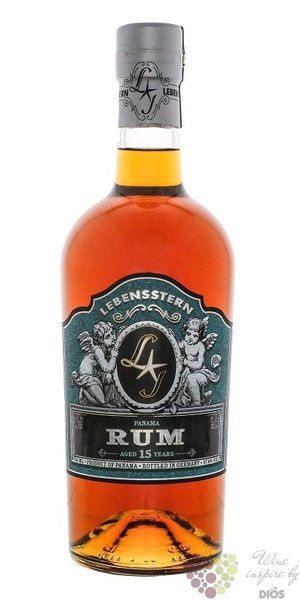 LebensStern aged 15 years Panamas rum 47.4% vol.  0.70 l