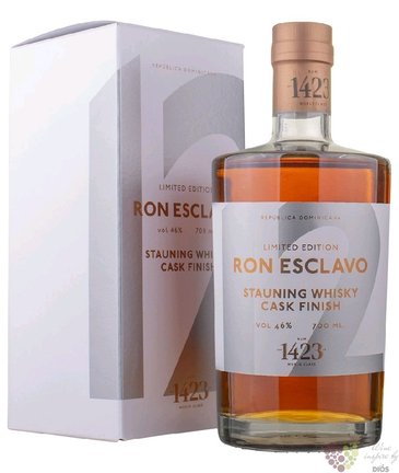 Esclavo  Stauning whisky cask  aged 12 years Dominican rum 46% vol. 0.70 l