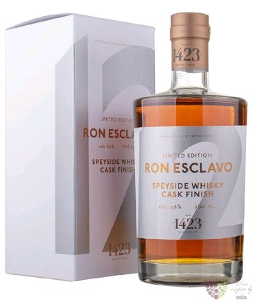Esclavo  Speyside whisky cask  aged 12 years Dominican rum 46% vol. 0.70 l