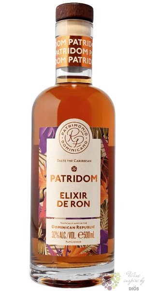 Patridom  Elixir de Ron  aged Dominican rum  32% vol.  0.50 l