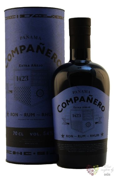 Companero 1423  Extra Anejo  aged 12 years Panamas rum 54% vol.  0.70 l