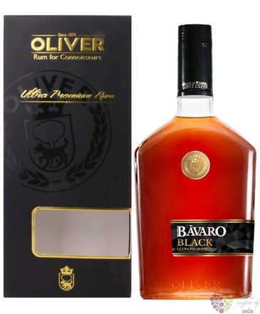 Bavaro „ Black ” aged 25 years rum of Dominican republic 38% vol.   0.70 l