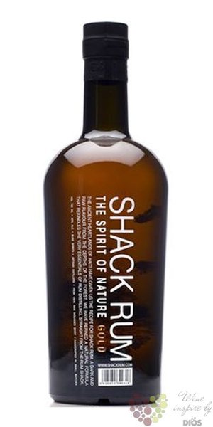 Shack  the Spirit of Nature Gold  blended rum of Haiti 40% vol.  0.70 l