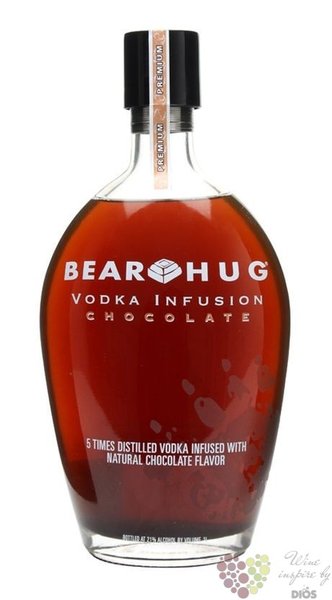 Bear Hug  Chocolate  flavored American vodka 21% vol. 1.00 l