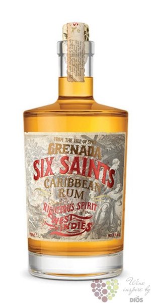 Six Saints  Bourbon barrel  Grenada rum 41.7% vol.  0.70 l