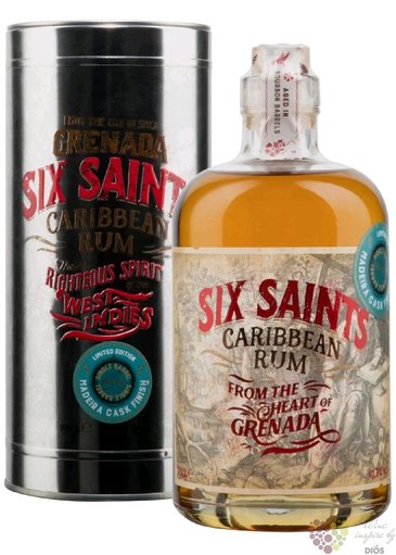 Six Saints  Madeira cask finish  rum of Grenada 41.7% vol.  0.70 l
