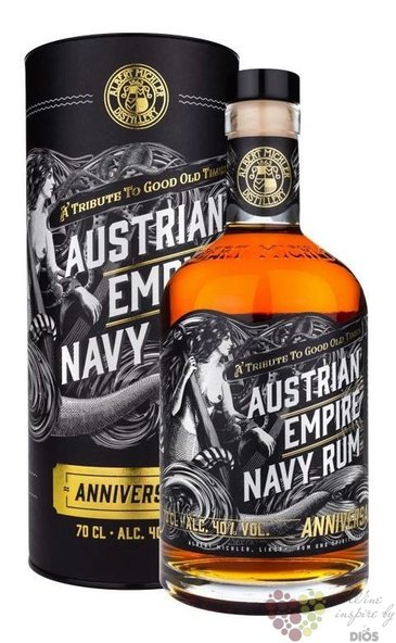 Austrian Empire Navy  Anniversary  aged rum of Barbados 40% vol.  0.70 l