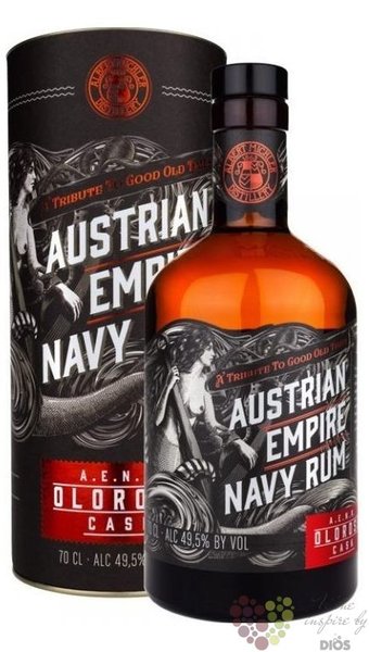 Austrian Empire Navy  Oloroso cask  aged rum of Barbados 49,5% vol.  0.70 l