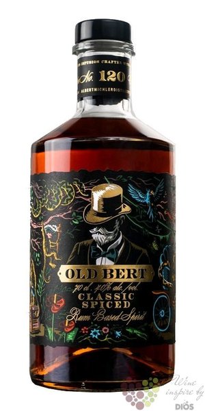 Albert Michler  Old Bert Classic Spiced  aged Jamaican rum 40% vol.  0.70 l