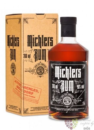 Michlers  Dark  aged Jamaican rum 40% vol. 0.70 l