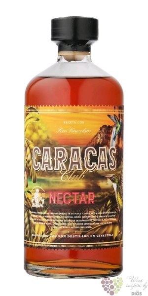 Caracas Club  Nectar  flavored Venezuela rum 40% vol.  0.70 l