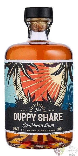 Duppy Share blended Caribbean rum 40% vol.  0.70 l