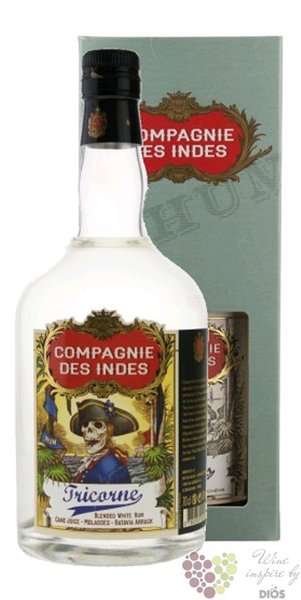 Compagnie des Indes „ Tricorne ” aged caribbean rum 43% vol.  0.70 l