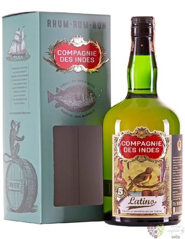 Compagnie des Indes  Latino  aged 5 years rum 40% vol.  0.70 l