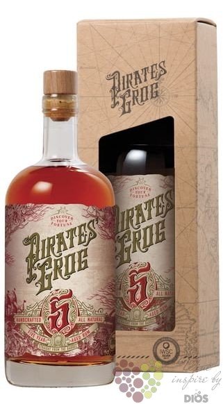 Pirates Grog  no.5 Golden  aged Honduras rum 37.5% vol.  0.70 l