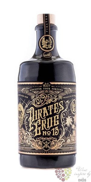 Pirates Grog no.13 - Single Batch rum of Honduras 40% vol.  0.70 l
