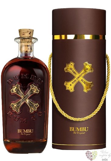 Bumbu  the Original Craft  gift tube artesanal spirits of Barbados 40% vol.  0.70 l