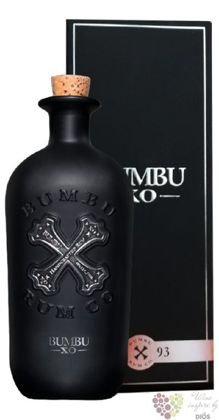 Bumbu  XO  gift box aged Panamas rum 40% vol.  0.70 l