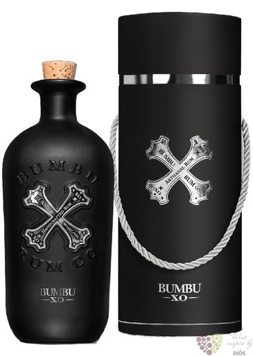 Bumbu  XO luxury gift tube  aged Panamas rum 40% vol.  0.70 l