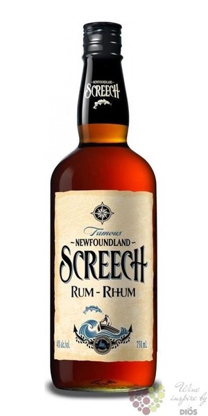 Famous Newfoundland  Screech   rum of Jamaica 40% vol.   0.70 l