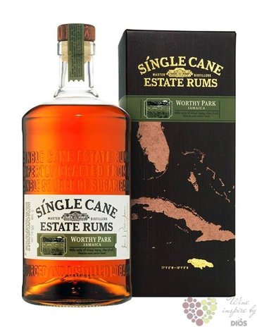 Bacardi Single Cane Estate  Worthy Park  aged Jamaican rum 40% vol. 1.00 l