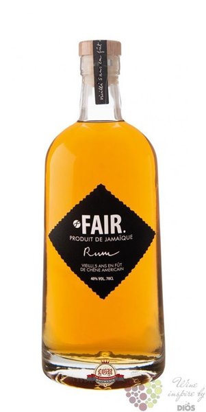 Fair trade „ Jamaica ” aged caribbean rum 40% vol.   0.70 l