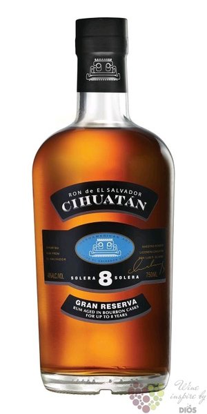 Cihuatn  Grand reserva  aged 8 years el Salvador rum 40% vol.  0.70 l