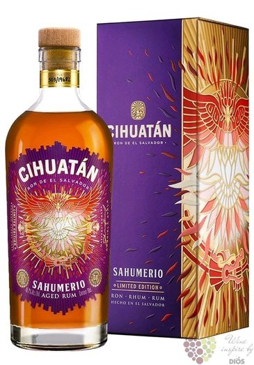 Cihuatn  Sahumerio ed.2020  aged el Salvador rum 45.2% vol.  0.70 l