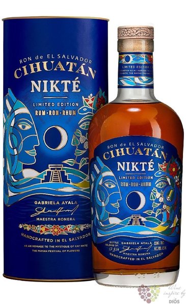 Cihuatn  Nikt ltd. 2019  aged el Salvador rum 47.5% vol.  0.70 l