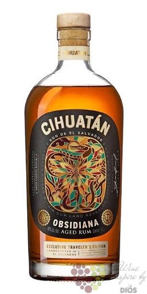 Cihuatán „ Obsidiana ” aged el Salvador rum 40% vol.  1.00 l