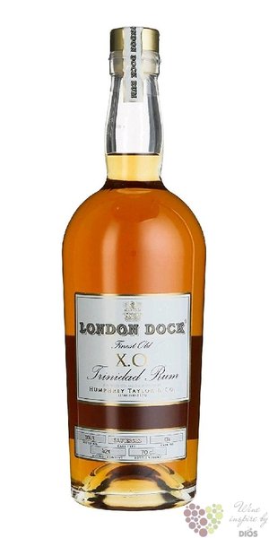 London Dock „ XO Sauternes Cask ” aged Trinidad rum 42% vol.  0.70 l