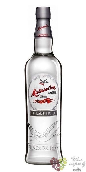 Matusalem  Platino  white Cuban rum 40% vol   0.70 l