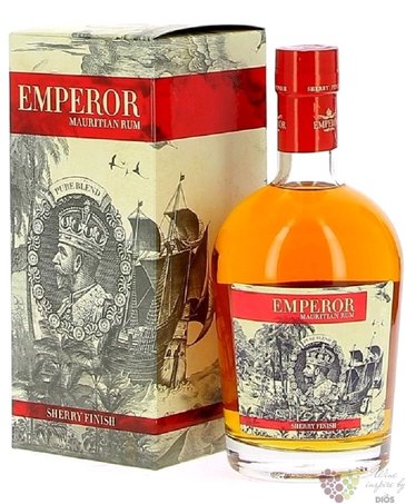Emperor  Sherry cask finish  aged Mauritian rum 40% vol.  0.70 l