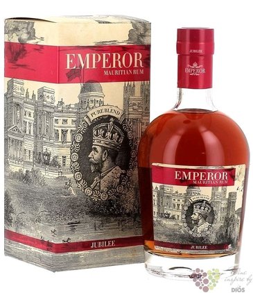 Emperor  Jubilee  aged Mauritian rum 40% vol.  0.70 l