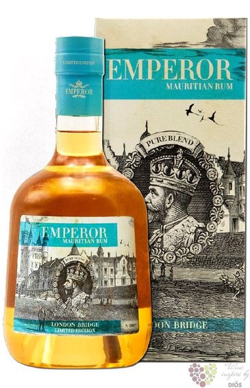 Emperor  London Bridge  aged Mauritian rum 40% vol.  0.70 l